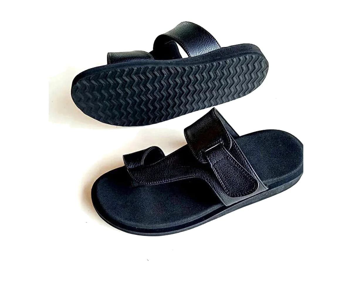 T-Strap Sandal · Gents in Black