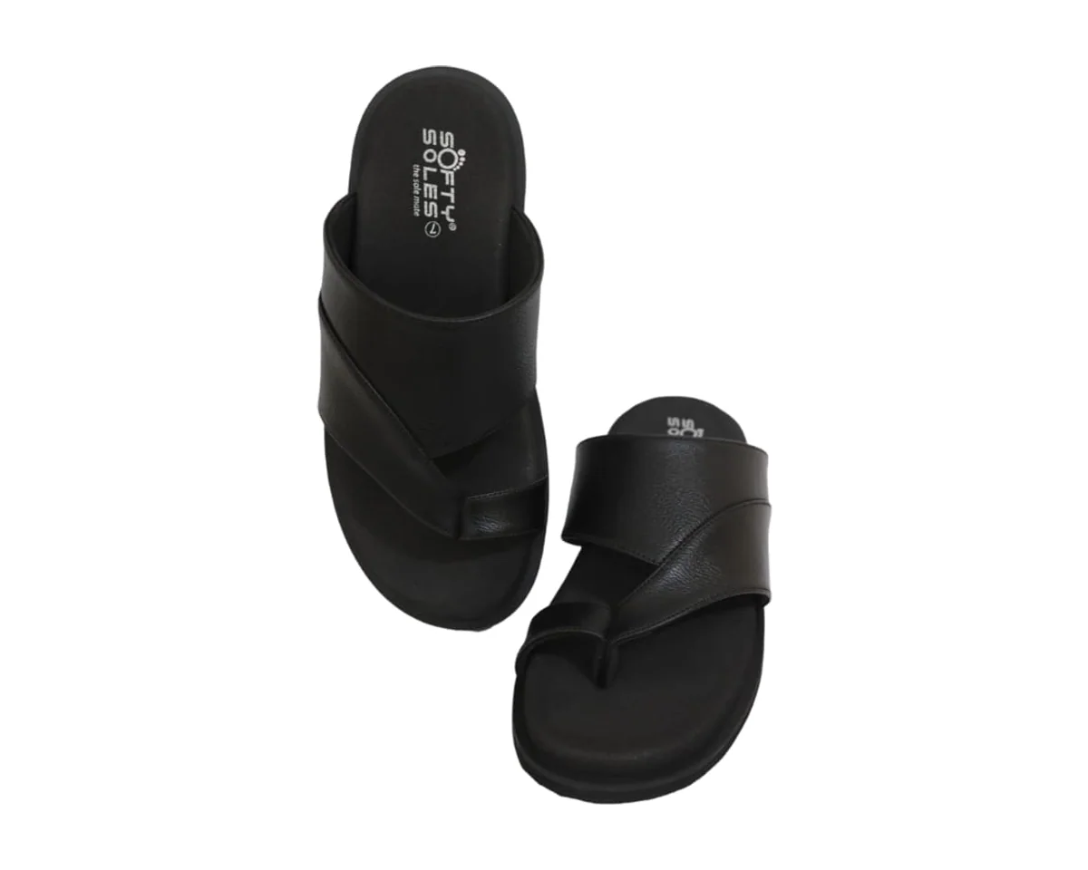 T-Strap Sandal · Gents in Black